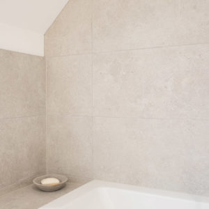 Bathrooms have underfloor heating under the natural stone floor. All the bathrooms features a large Bristan shower head and the products locally sourced.
