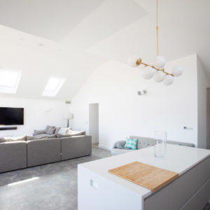 We would like to do more vaulted ceiling extensions - they really give the 'wow' factor