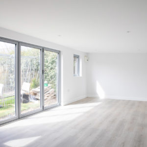 This garden room is full insulated