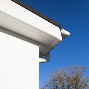 Smart new soffits and guttering finish off the exterior perfectly