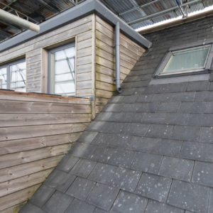 This dormer will be extended full width across the rear of the property