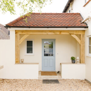 Set into the roof are some roof lanterns to flood the utility area with light