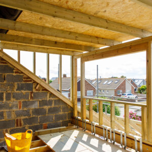 You can see how much space the dormer window creates compared to a sloping ceiling