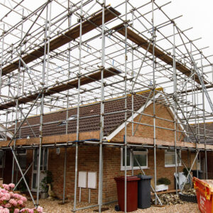 The project needs full scaffolding all round